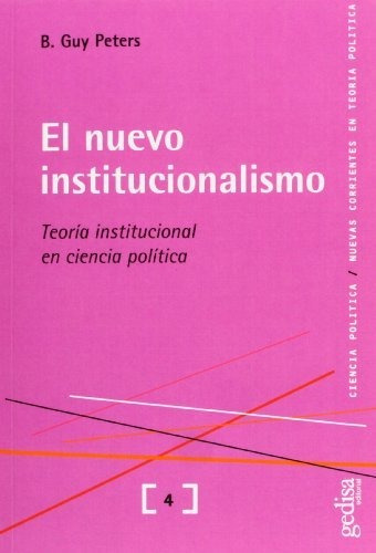 Libro : El Nuevo Institucionalismo Teoria Institucional En.