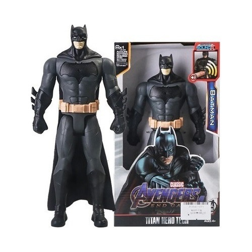 Muñeco Batman Liga De La Justicia 30cm Sonido Y Luz Env Gts