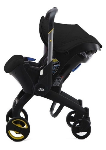 Cochecito de paseo Love Smart 1010 negro con chasis color gris oscuro