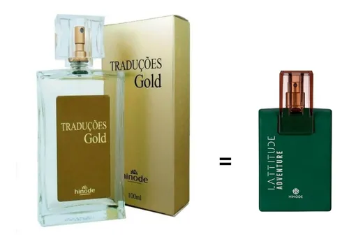 Perfume Masculino Traduções Gold 61 Hinode - Nova Embalagem