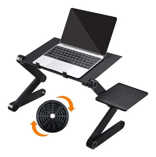 Base Mesa Plegable Para Notebook / Laptop Con Ventilador Usb