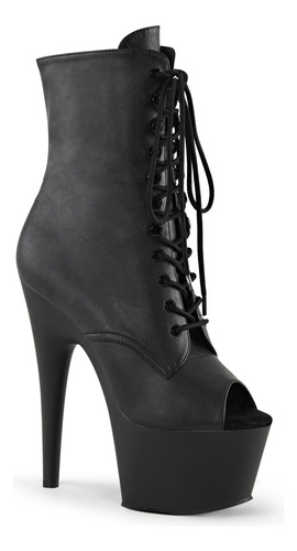 Bota Plataforma Peep Toe Adore-1021 Table Dance Demonia 