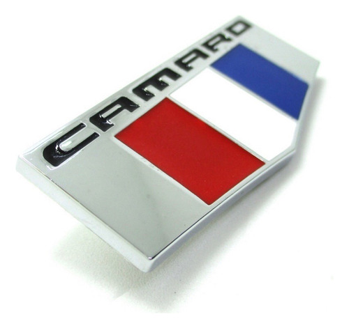 Emblema Chevrolet Camaro Cromo Bandera  2018 2019 2020 2021