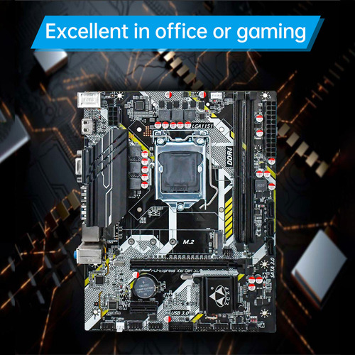 Placa-mãe Compatível Com Core I3/i5/i7 6/7/8/9th