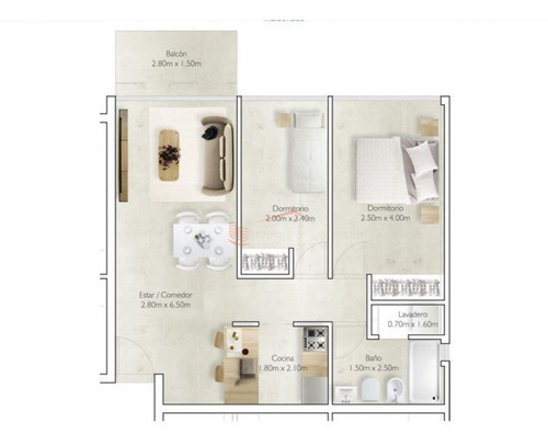 Imagen 7 de 7 de Apartamento En Venta En Odizzio - Maldonado - Estrenar