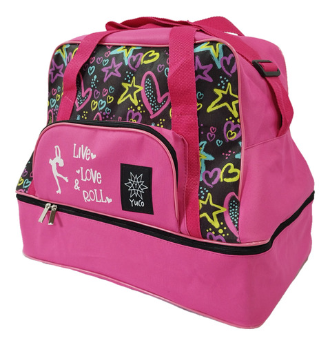 Bolso Cajon P/patin Artistico Estampado (opc Personalizable)
