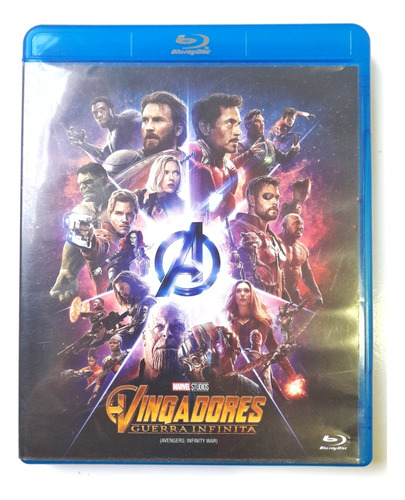 Vingadores: Guerra Infinita - Blu-ray 