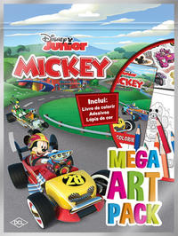 Libro Disney Mega Art Pack Mickey De Disney Junior Dcl