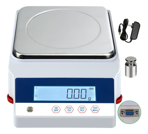 Báscula De Equilibrio De Laboratorio 6000g, Exactitud 0,01 G