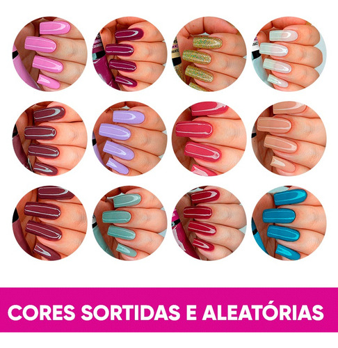 Kit Nati Esmaltes 25 Cores Sortidas Promoção Original