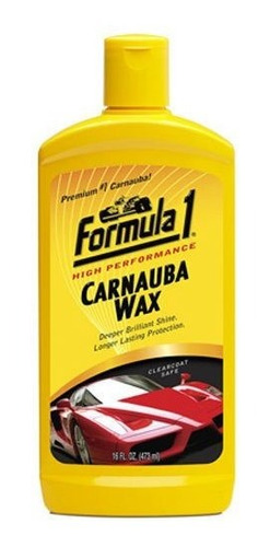 Fórmula 1 Carnauba Liquid Car Wax High-gloss Shine