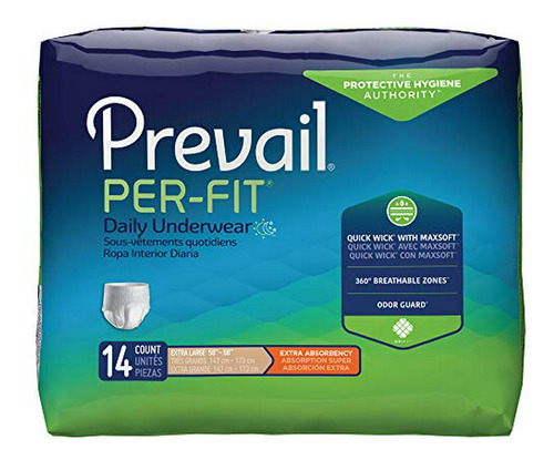 Prevail Prevaile Per-fit Extra Absorbency