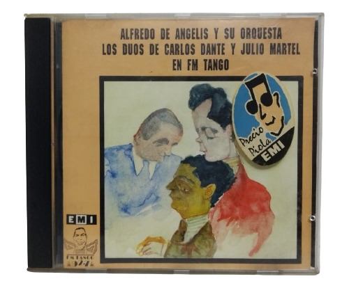 Alfredo Angelis Y Su Orquesta  En Fm Tango. Cd