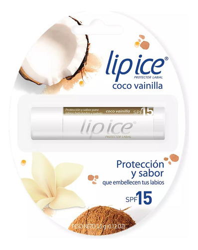 Lip Ice Coco-vainilla Spf15 3,5gr