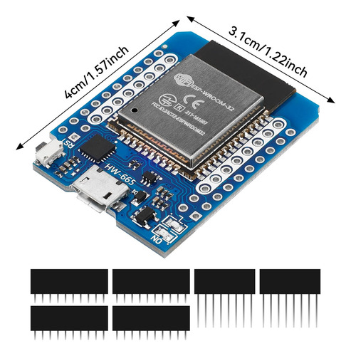 5 Piezas D1 Mini Esp32 Esp-wroom-32 Wlan Wifi Bluetooth Iot