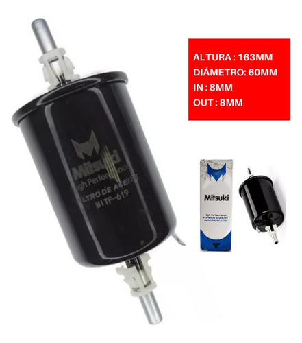 Filtro Gasolina Daewoo Tacuma 4l 2.0lts 2001 2004