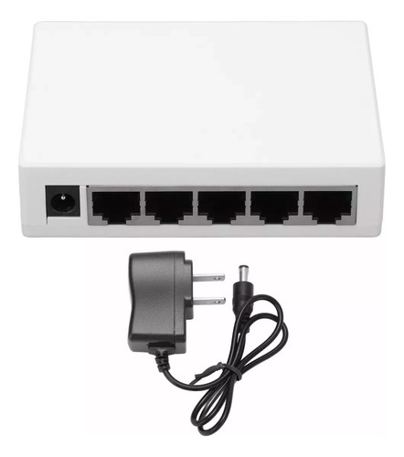 Conmutador Ethernet Ut-rpoe De 5 Puertos 100 Mbps Para Inter