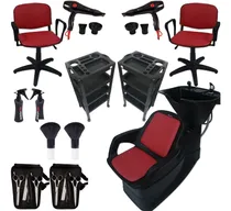 Comprar Combo Lavacabezas Peluqueria + Sillones Y Herramientas