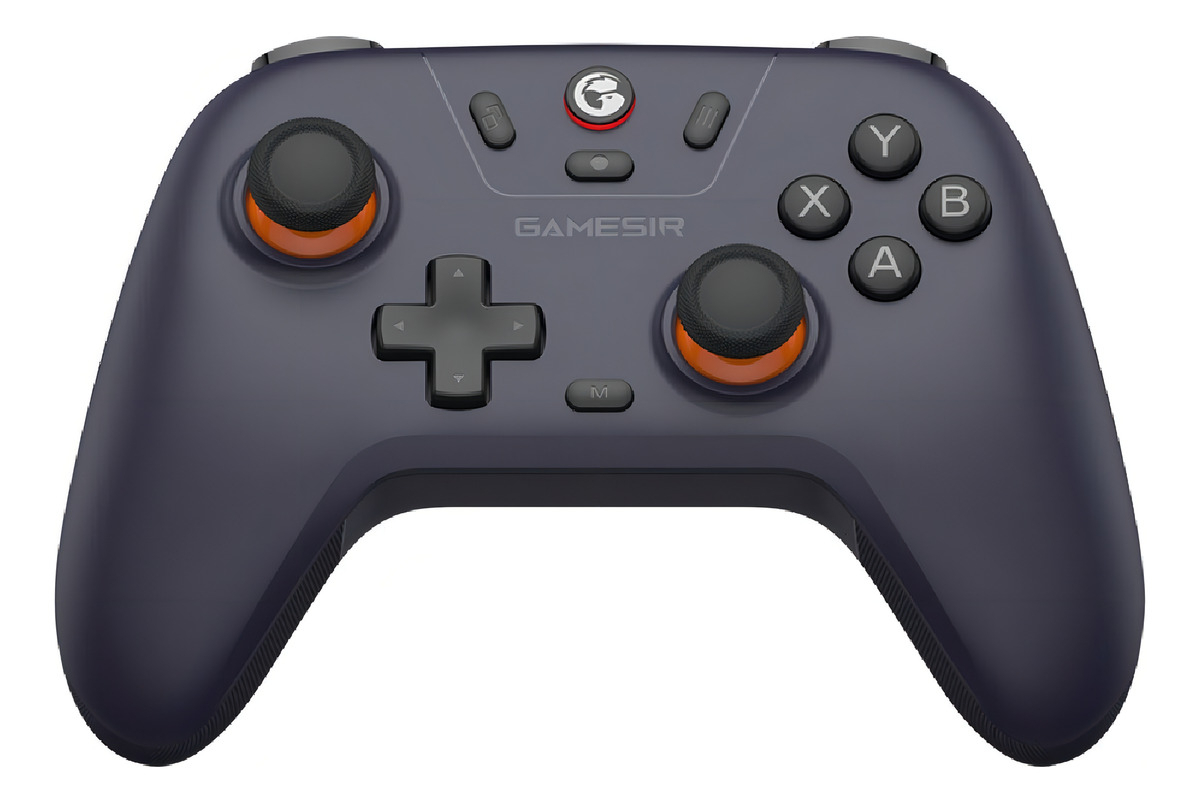 Controle Sem Fio GameSir T4 Nova Lite Hall Effect Multiplataforma Bluetooth Dongle Usb-C Azul Escuro