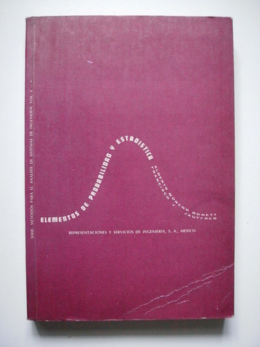 Elementos De Probabilidad Y Estadística - Moreno 1979