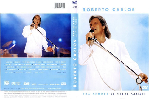 Dvd Lacrado Roberto Carlos Pra Sempre Ao Vivo No Pacaembu