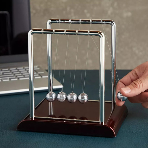 Pendulum Balance Newton Cradle Perpetual Kinetic Art