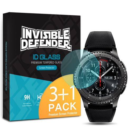 Vidrio Templado Galaxy Watch 46mm Gear S3 Pack X 4 + Envio