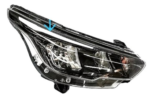 Optica Fiat Argo Cronos Precision 1-8  Led Original Der-