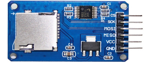 Módulo Shield Micro Sd, Leitor E Gravador Para Arduino