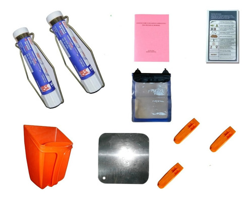 Kit Elementos De Seguridad Nautica Bengala Ripa Silbato 