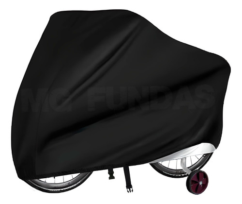 Funda Cubre Bicicleta Vairo R14 C/ Rueditas - 120 X 80 X 72