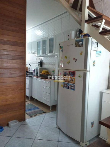 Imagem 17 de 20 de Cobertura À Venda, 154 M² Por R$ 448.000,00 - Vila Camilópolis - Santo André/sp - Co0467