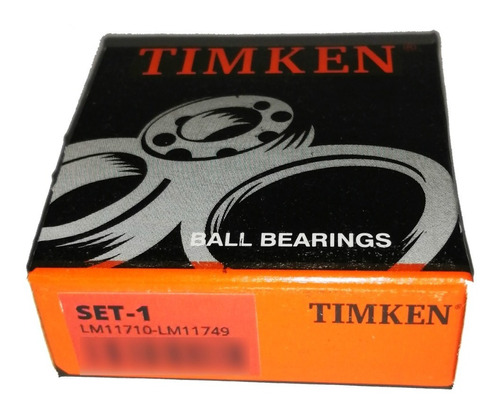 Balero Timken Set-1 (lm11749/lm11710) 5 Piezas
