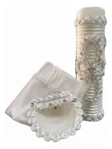 Comprar Kit Vela Bautizo Set Vela Bautizo Elegante 