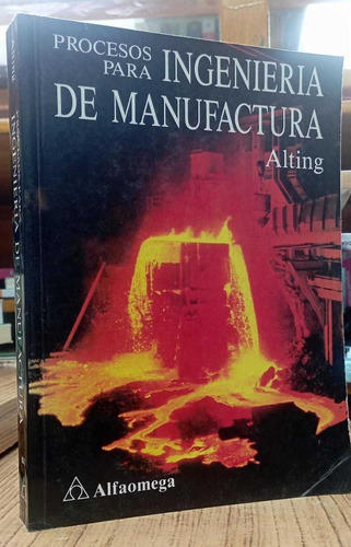 Libro Procesos Para Ingenieria De Manufactura 