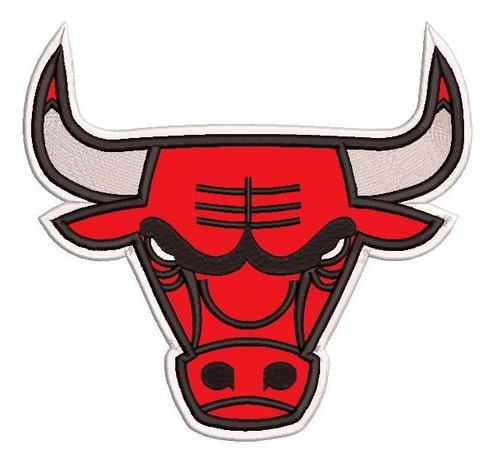 Parche Nba Bulls Para Espalda Borbado Y Aplicacion, Calidad