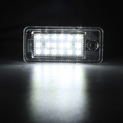 1 Par De Luces Led Traseras Para Matrícula, Aptas Para Matrí