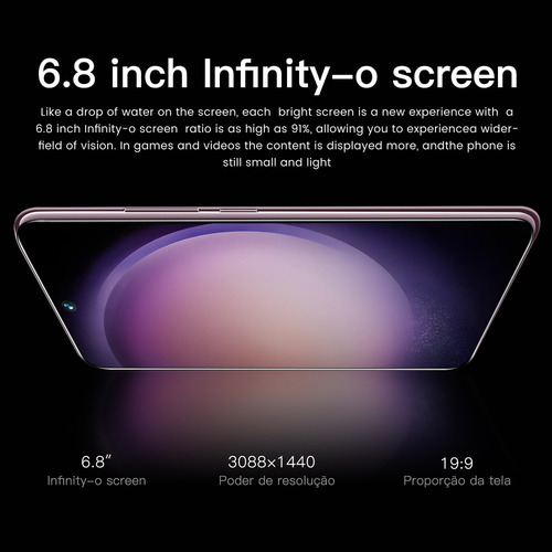 2024 Último Bobray S23 Ultra Celular Android 13 Global 5g Sm