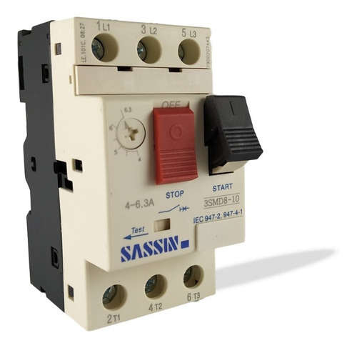 Guardamotor Para Bomba Monofásica 2,5- 4a / 0,73 - 1,18 Hp