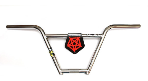 Imagen 3 de 10 de Manubrio Eighties Bmx 4 Piezas ¡full Cromo! 9.25 Cromado