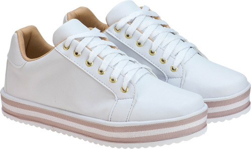 Imagem 3 de 5 de Tenis Casual Feminino Kit 03 Pares Sapatenis | S01.tc.kt3