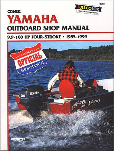 Clymer Manual Reparacion Para Yamaha 9.9  100 hp 4 tiempo