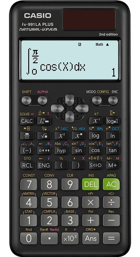 Calculadora Cientifica Casio Fx-991la Plus - 417 Funciones