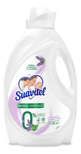 Suavizante De Ropa Suavitel Natural Essentials De 2.8 L