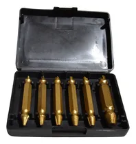 Comprar  Kit 6 Extractores Tornillos Rotos Dañados Davidson Titanio