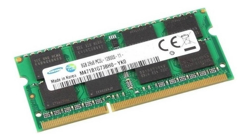 Memoria Ram Color Verde 8gb 1 Samsung M471b1g73bh0-yk0