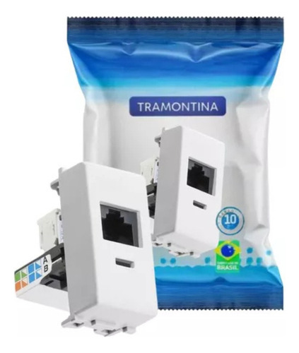 Módulo Tomada P/ Telefone Rj11 Liz/lux2 Tramontina 57115/051