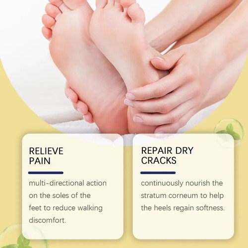 Crema Para El Alivio La Fascitis Plantar, Manos Y Pierna