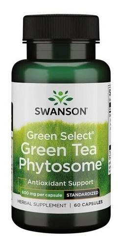 Swanson I Fitosoma De Té Verde Greenselect I 600mg I 60 Caps