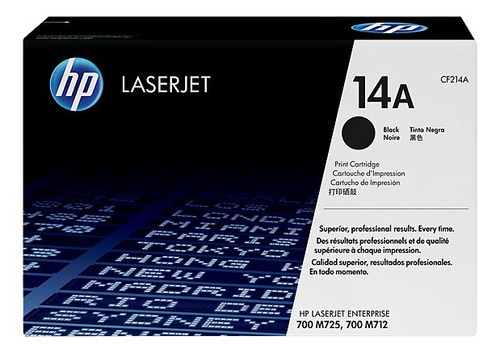 Toner Hp 14a (cf214a) Negro 10.000 Pag